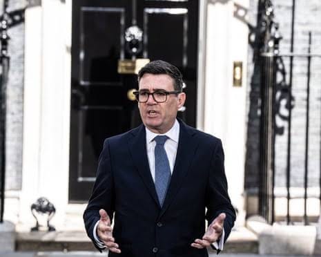 Six highlights from Andy Burnham's first Downing Street speech | Labour | The Guardian Six highlights from Andy Burnham's first Downing Street speech | Labour | The Guardian