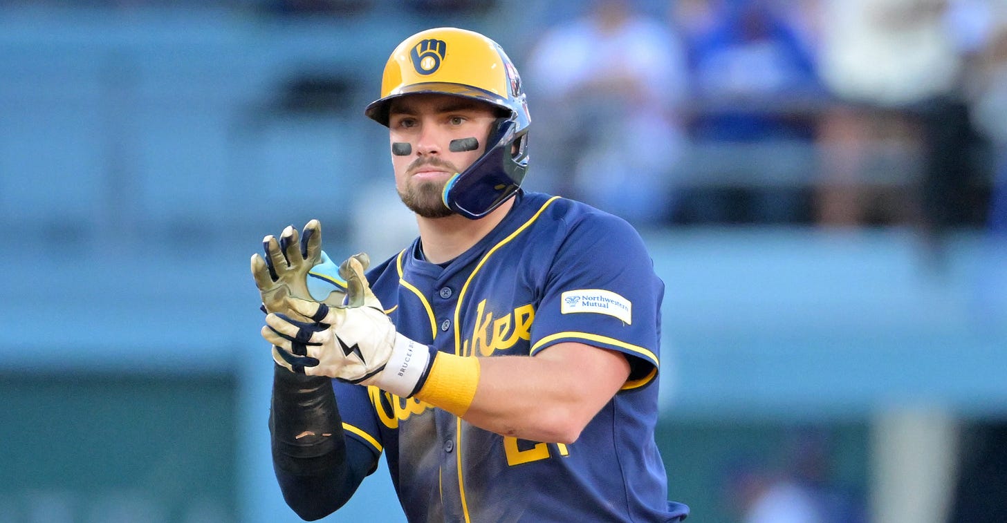 Caleb Durbin, Pat Murphy named finalists for BBWAA Awards | Brew Crew Ball