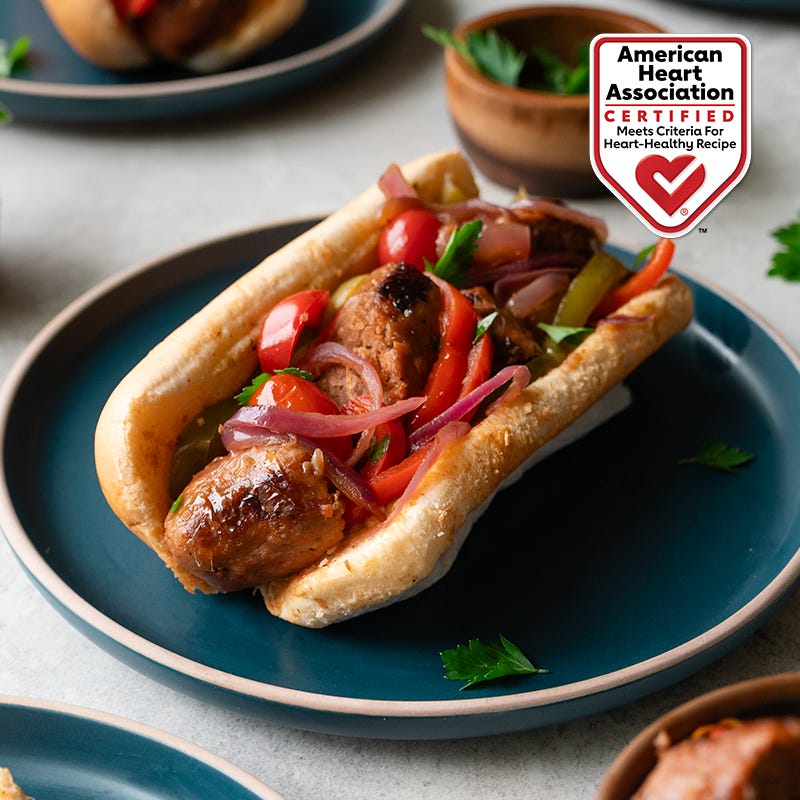 Beyond Sausage Peppers & Onions, Noviproteini.si, novi proteini, beljakovine