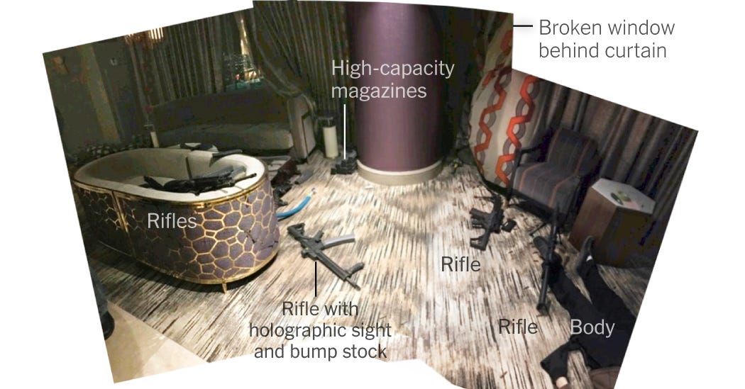 Inside the Las Vegas Gunman's Mandalay Bay Hotel Suite ...