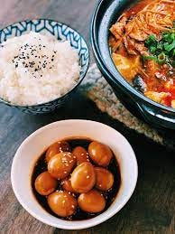 Korean Braised Quail Eggs (recipe and image originally from Tiffy Cooks)
