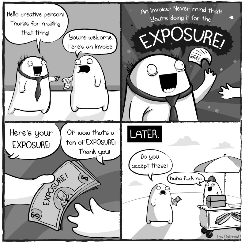 The Oatmeal comic about exposure The Oatmeal comic about exposure