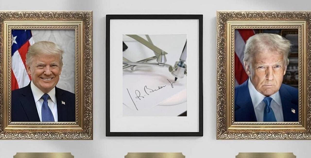 Trump to Hang a ‘Presidential Portrait’ of Biden’s Autopen in the White House 