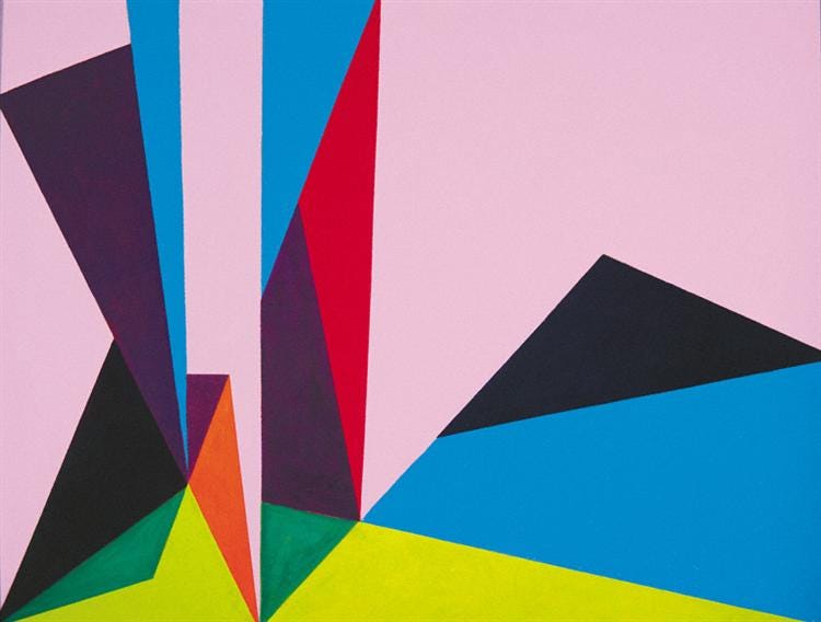 Magical Space Forms, 1948 - Lorser Feitelson