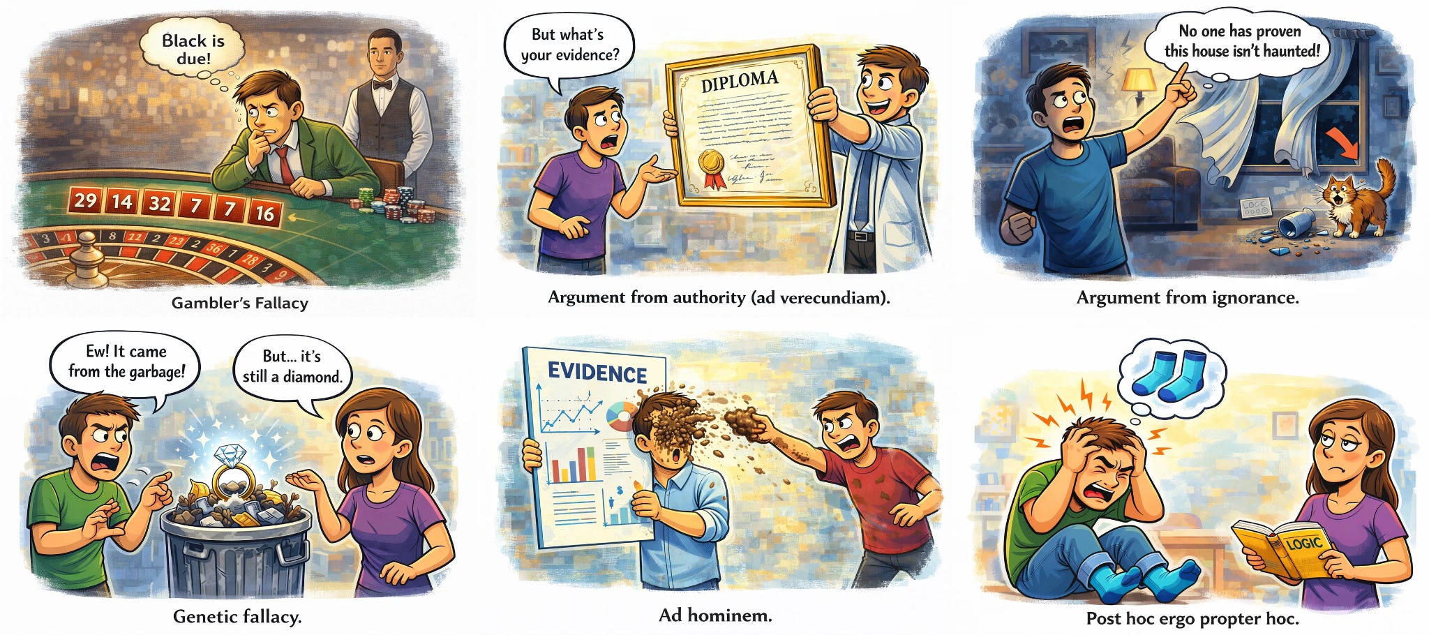 I Said Fallacies Don’t Exist. You Pushed Back.