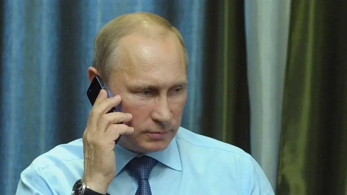 Putin al telefono