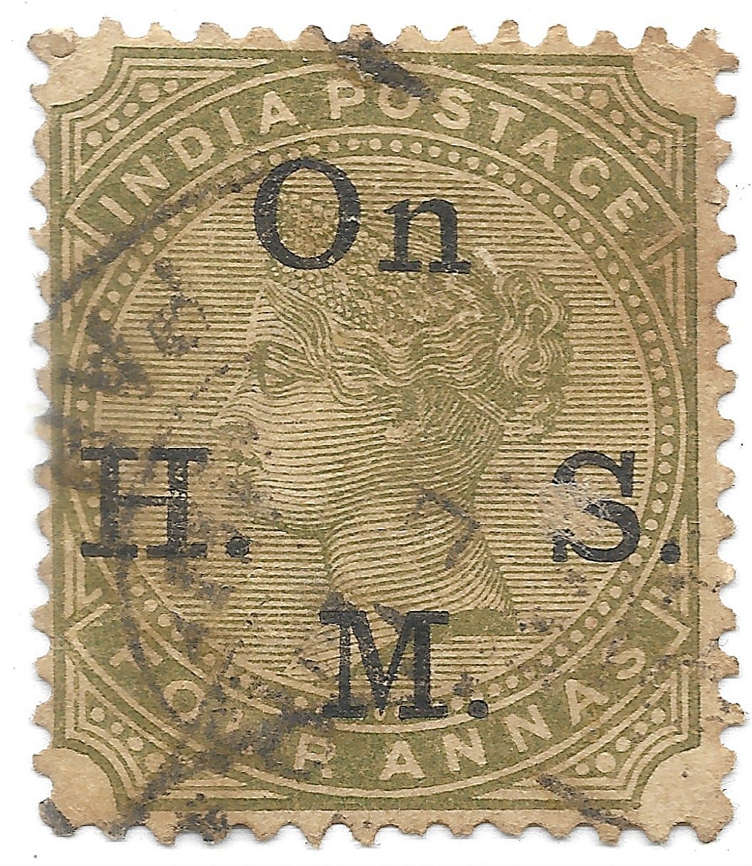 1883 - India Postage - by Samuel Premkumar