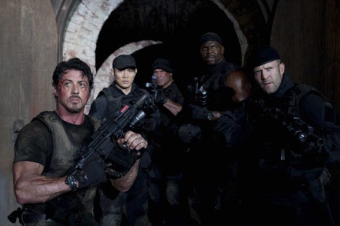 Expendables inside