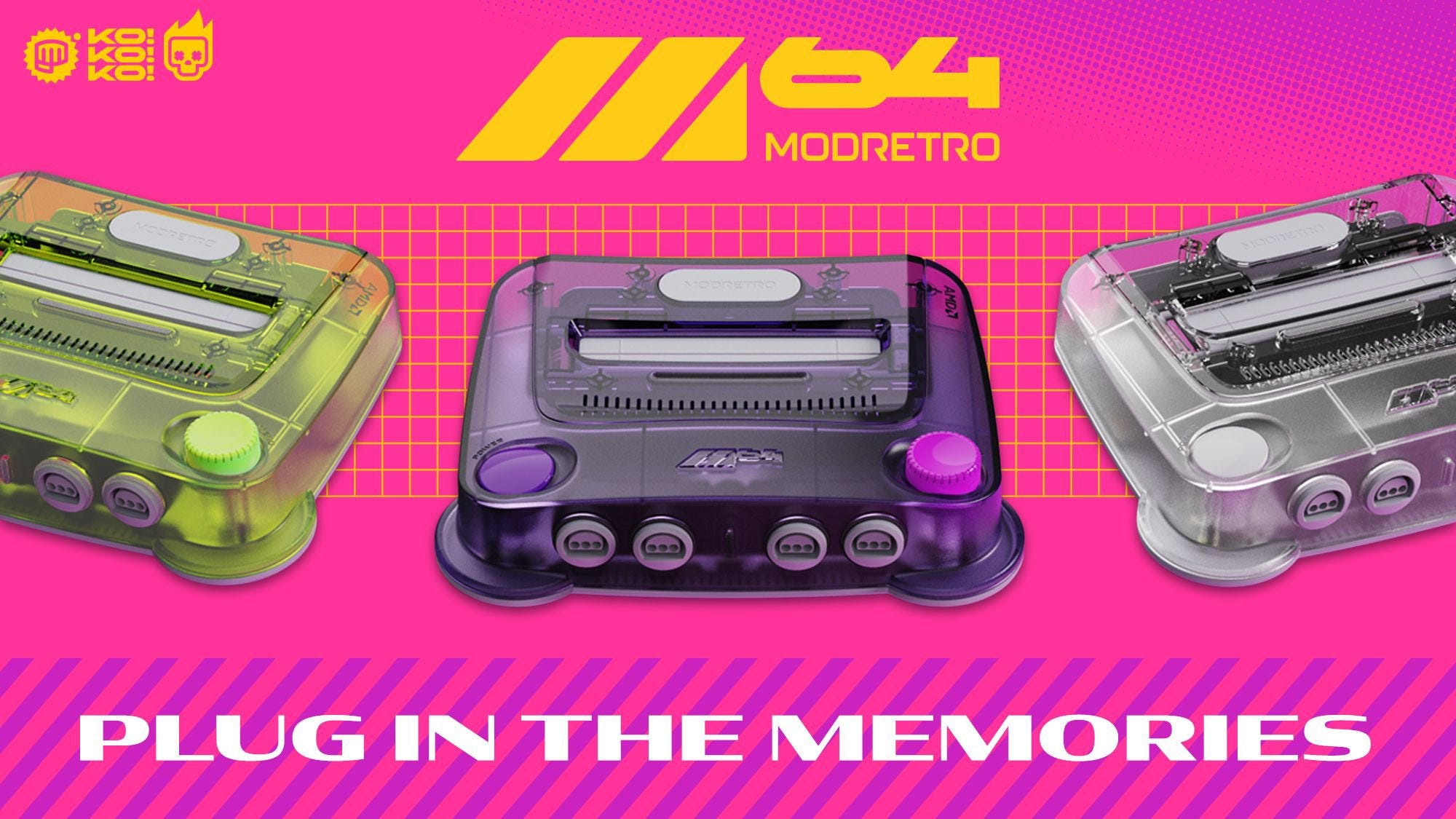 M64 colors: every colorway available for ModRetro's N64 revival