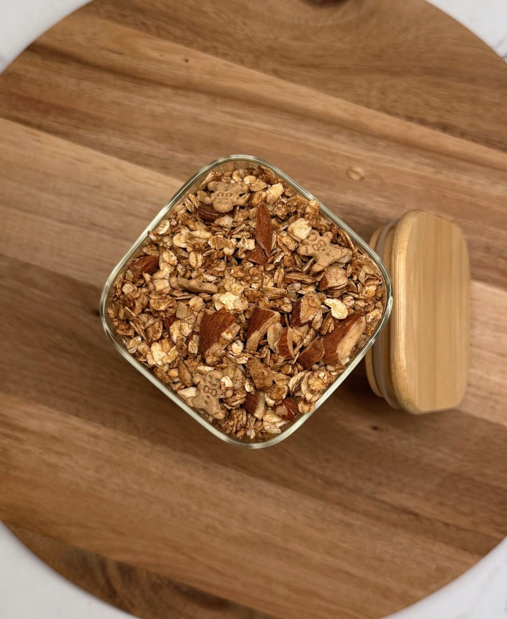 Crunchy Gingerbread Granola – Festive, Spiced, and Homemade