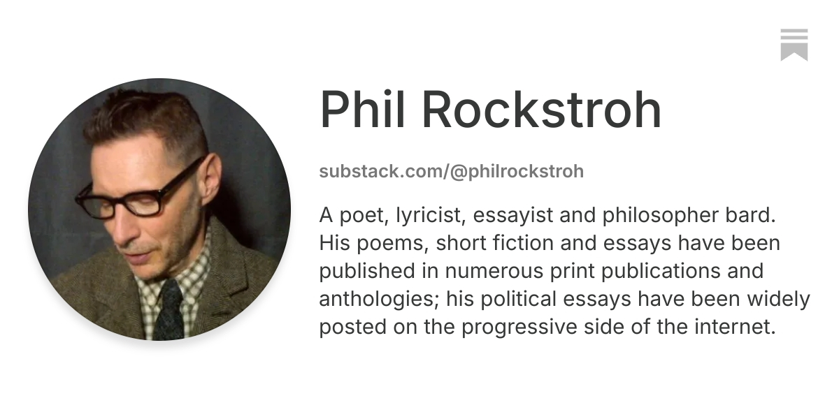 Phil Rockstroh | Substack