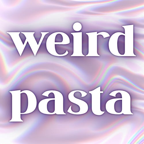 weird pasta
