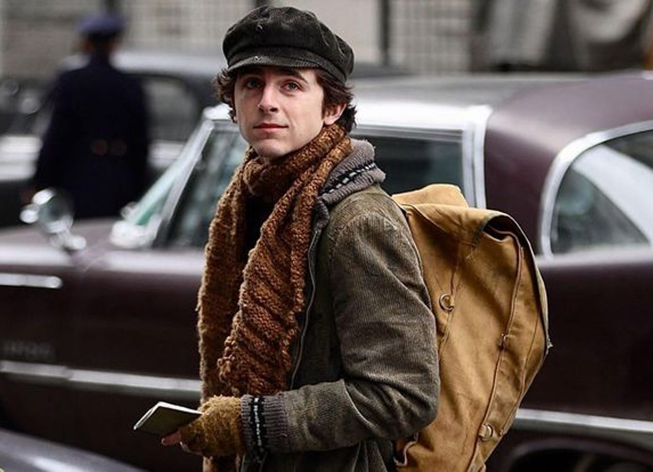 Review of 'A Complete Unknown' with Timothée Chalamet as Bob Dylan Review of 'A Complete Unknown' with Timothée Chalamet as Bob Dylan