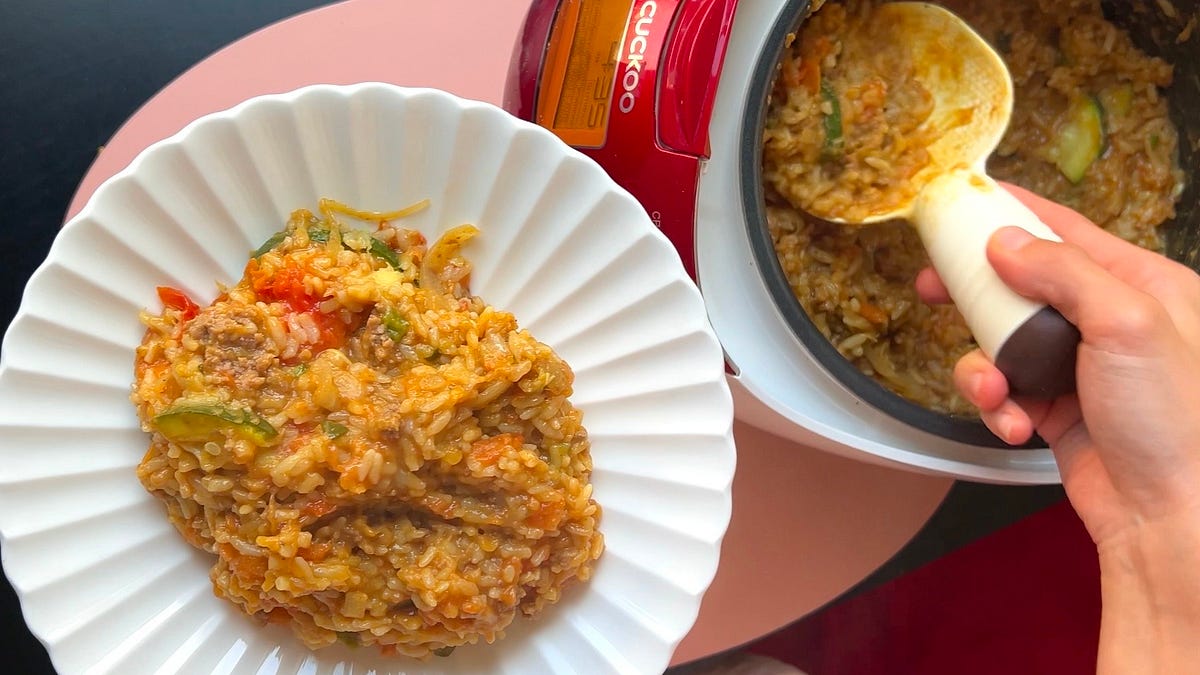 how I make curry rice in my rice cooker *so easy*