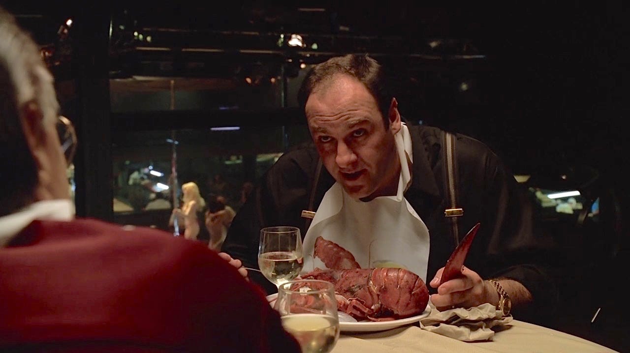 Tony Soprano's Gray Suit in "Meadowlands" » BAMF Style