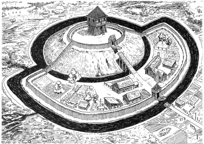 WordPress.com | Castle art, Medieval castle, Motte and bailey castle