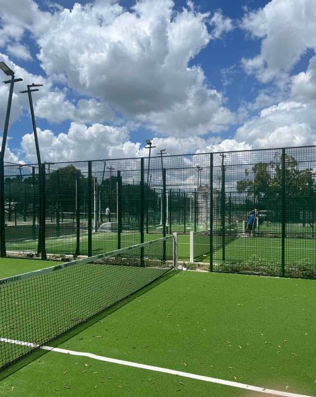 padel courts at U-Padel in San Antonio