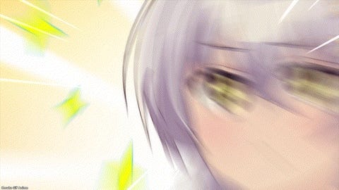 Omake Gif Anime — Yowayowa Sensei — Episode 11