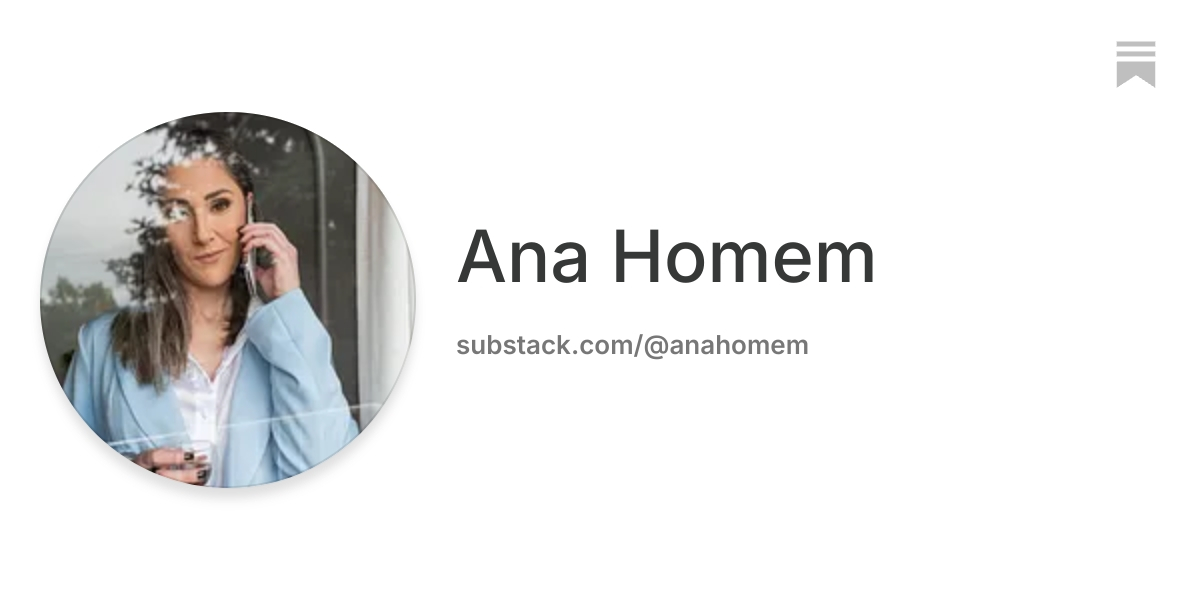 Ana Homem | Substack
