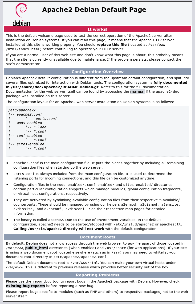 Source: https://commons.wikimedia.org/wiki/File:Apache2_Debian_default_page.png