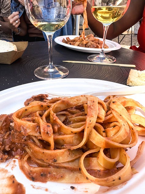 Lunch at +Tosto Gastro Bottega in Atri