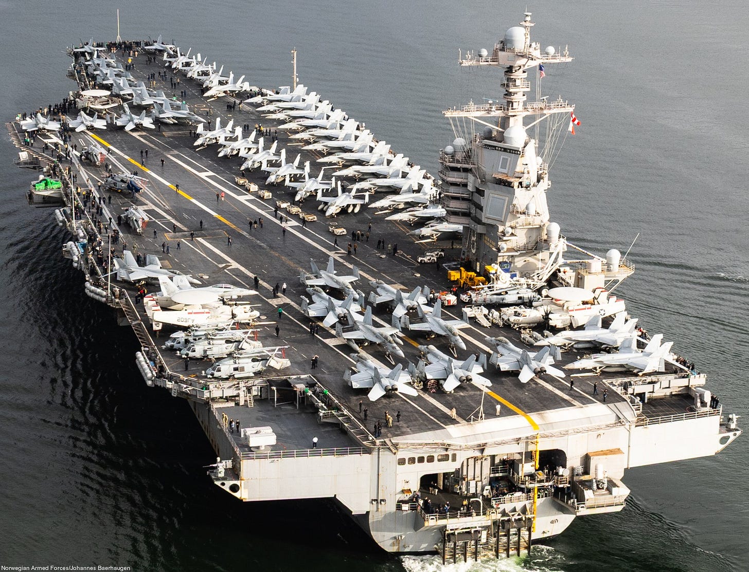CVN-78 USS Gerald R. Ford Aircraft Carrier US Navy