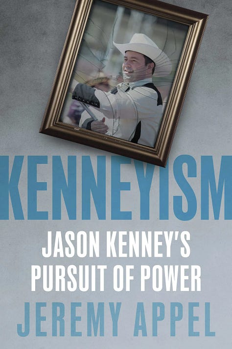 Book covers of Kenneyism by Jeremy Appel, Rogers v. Rogers by Alexandra Posadzki, and Technofeudalism by Yanis Varoufakis