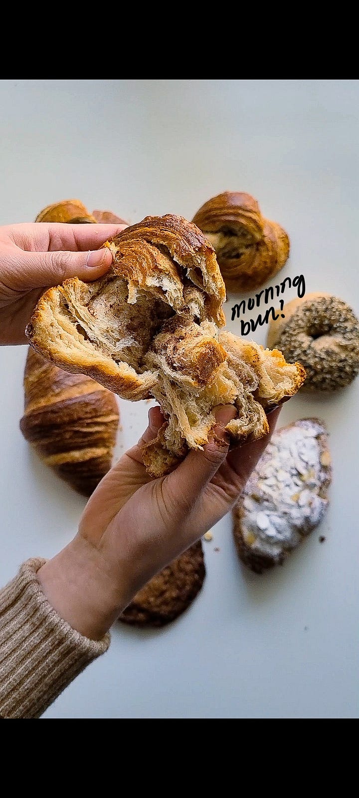 Carl Bakery pastry bundle cross sections