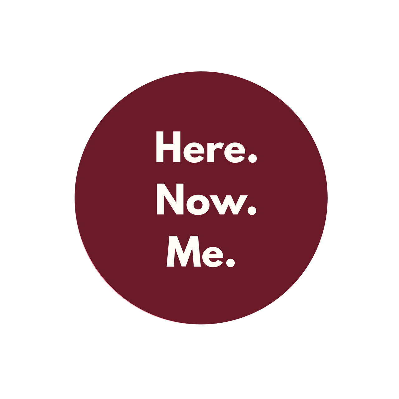 Here. Now. Me. Magazine and Creativity Kit logo