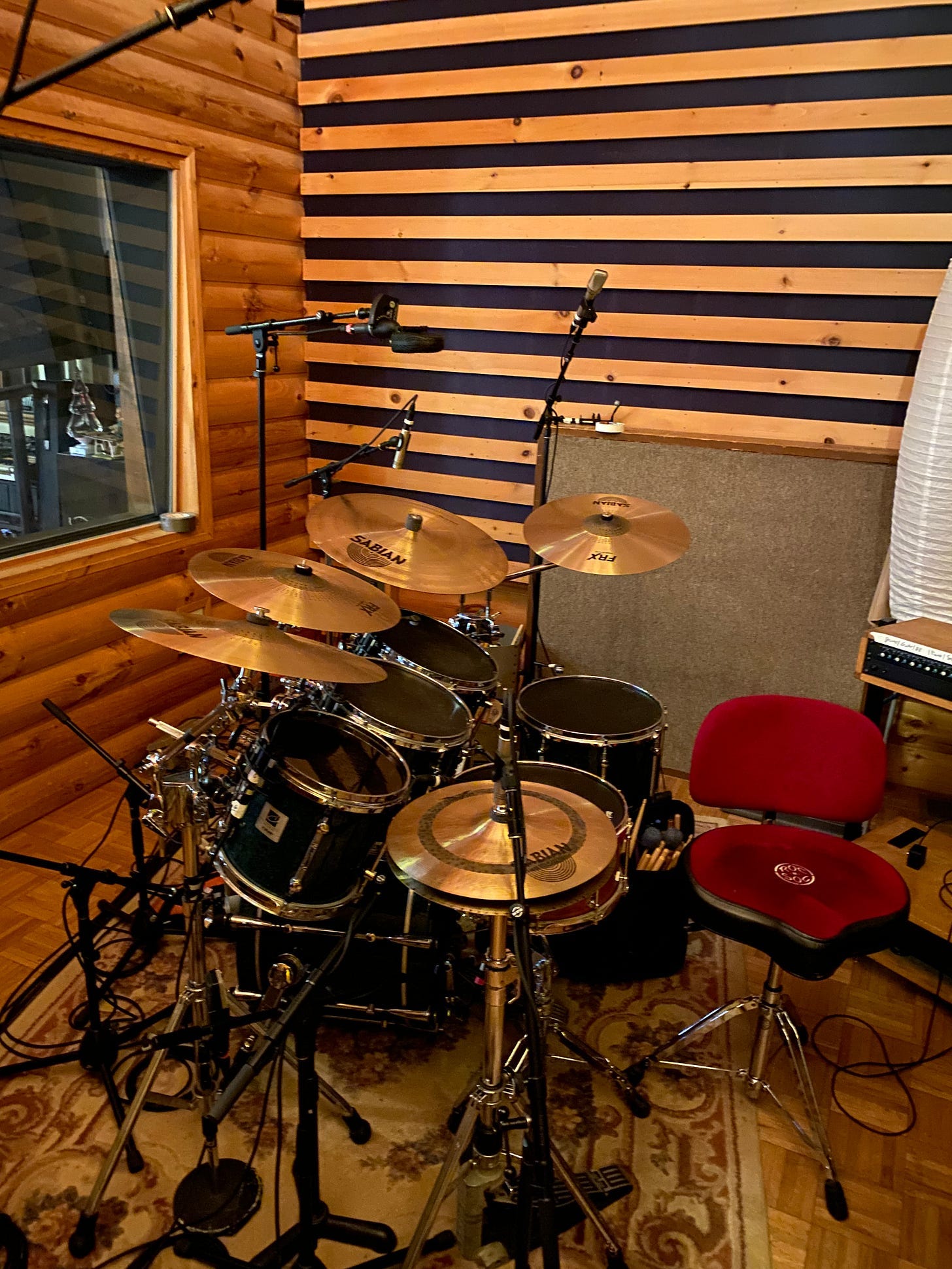 A drum set in a room
AI-generated content may be incorrect. A drum set in a room
AI-generated content may be incorrect.