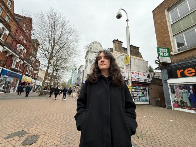 W8media. W8media Croydon CCTV feature . New facial recognition cameras are planned for croydon town centre . Please see story for more info. Photographed: Madeleine Stone. 25/03/2025 W8media. W8media Croydon CCTV feature . New facial recognition cameras are planned for croydon town centre . Please see story for more info. Photographed: Madeleine Stone. 25/03/2025