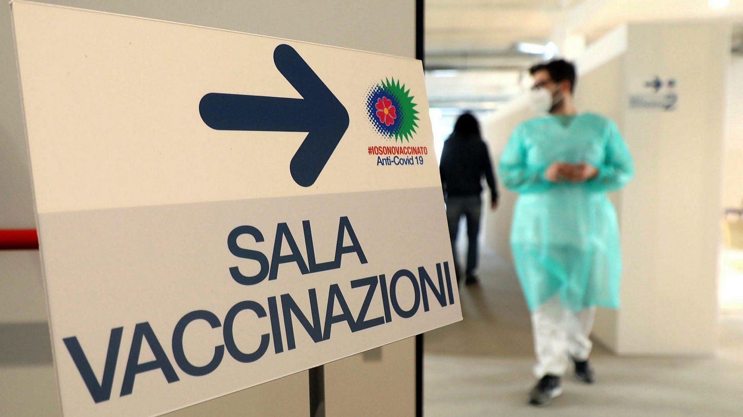 Italy first in Europe to make jabs mandatory for health workers | Financial  Times