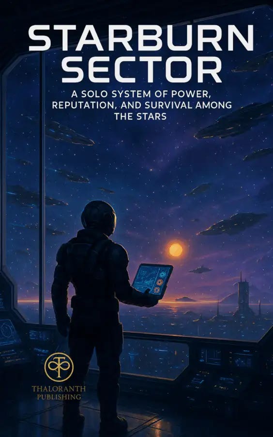 Starburn Sector A Solo System of Power, Reputation, and Survival Among the Stars