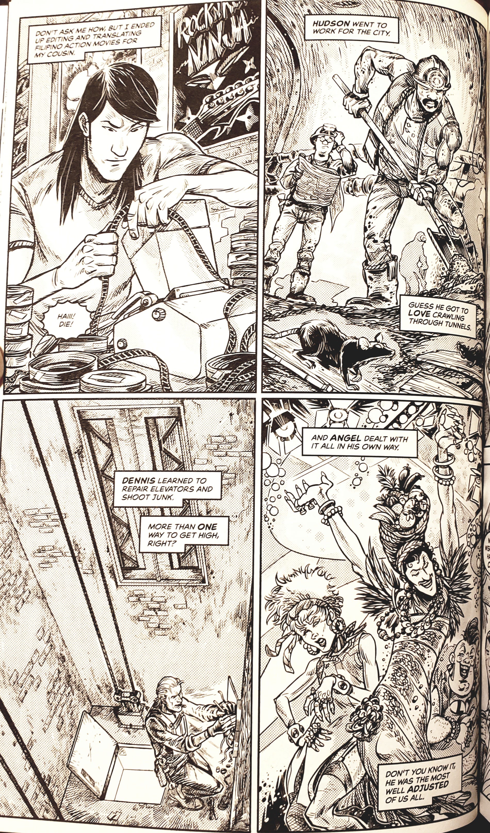 Comic Review: ROCK 'N ROLL NINJA by Meyer/Dixon/Bahr