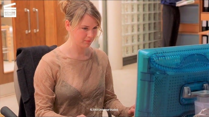 Is Skirt Off Sick? - Bridget Jones's Diary | RomComs - YouTube