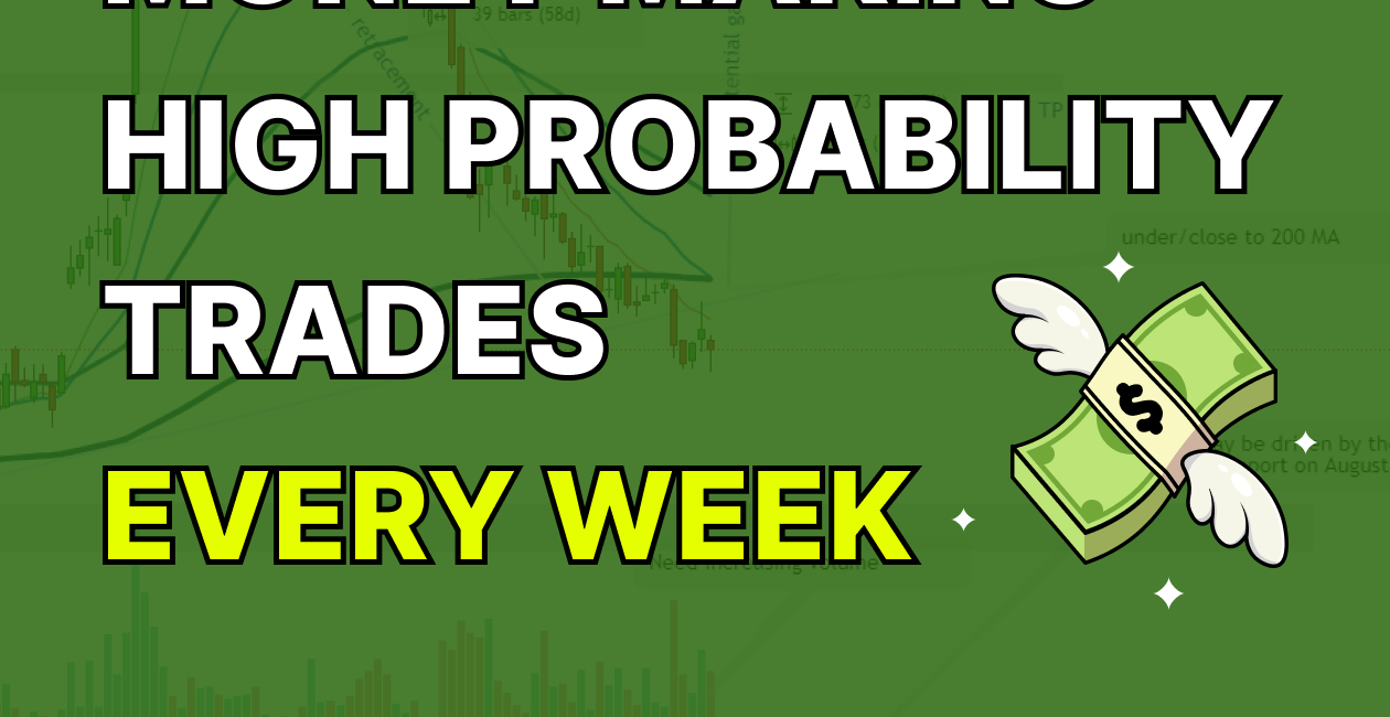Money Making High Probability Trades for Week 33, 2025