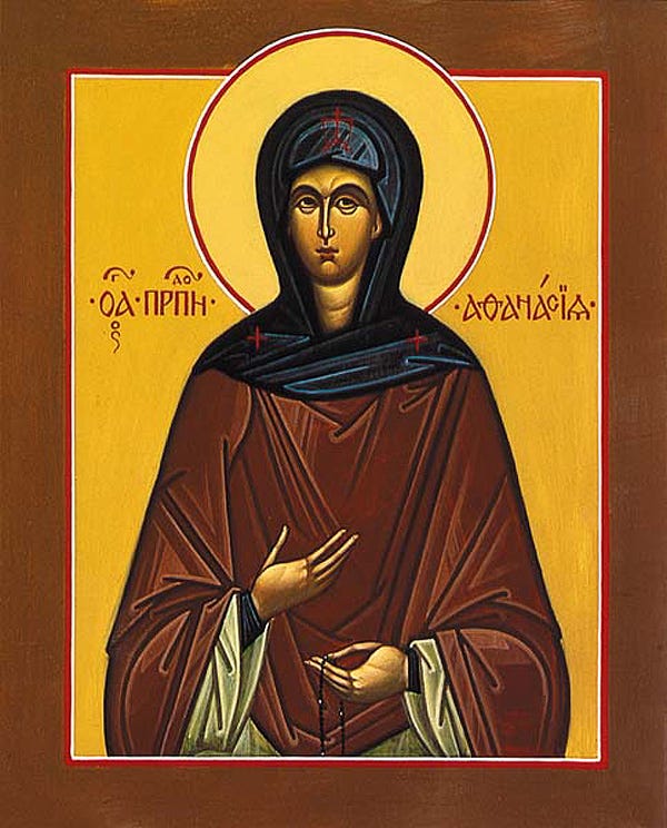 Venerable Athanasia, Abbess of Aegina - Orthodox Church in America