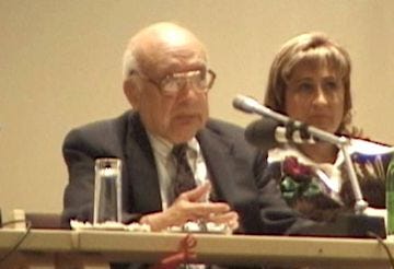 Colonel Philip Corso and Paola Harris