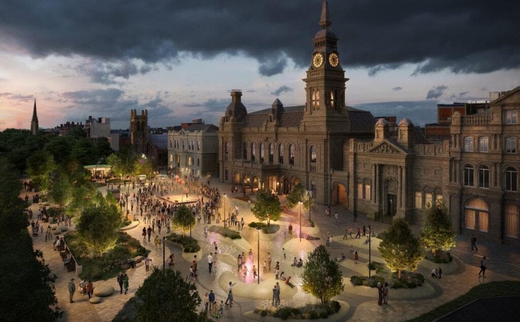 Southport families pay tribute to town’s support as Town Hall Gardens regeneration moves forward