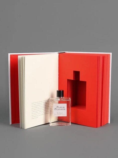 Paper Passion Perfume coveted and collectible gift for book lovers and fans of Karl Lagerfeld