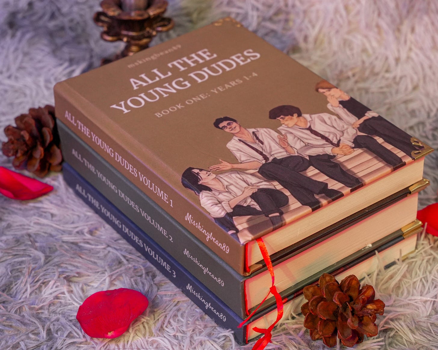 All the Young Dudes Book Full Series. 2 Styles Hardcover Bookbinding.  3-volume Hardcover Collection. ATYD - Etsy