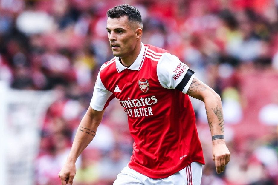 Is this the best Granit Xhaka's ever been for Arsenal?