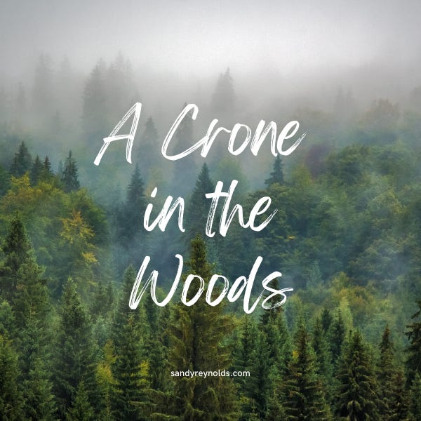 A Crone in the Woods 