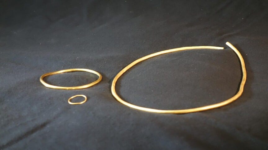 Princely Celtic Tomb with Gold and Chariot Discovered in Germany Princely Celtic Tomb with Gold and Chariot Discovered in Germany