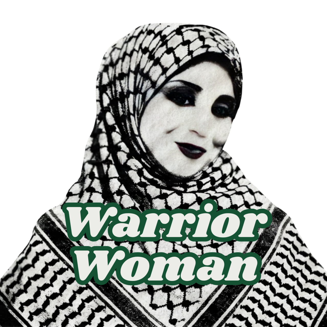 Warrior Woman: Displaced Dispatches from Gaza logo