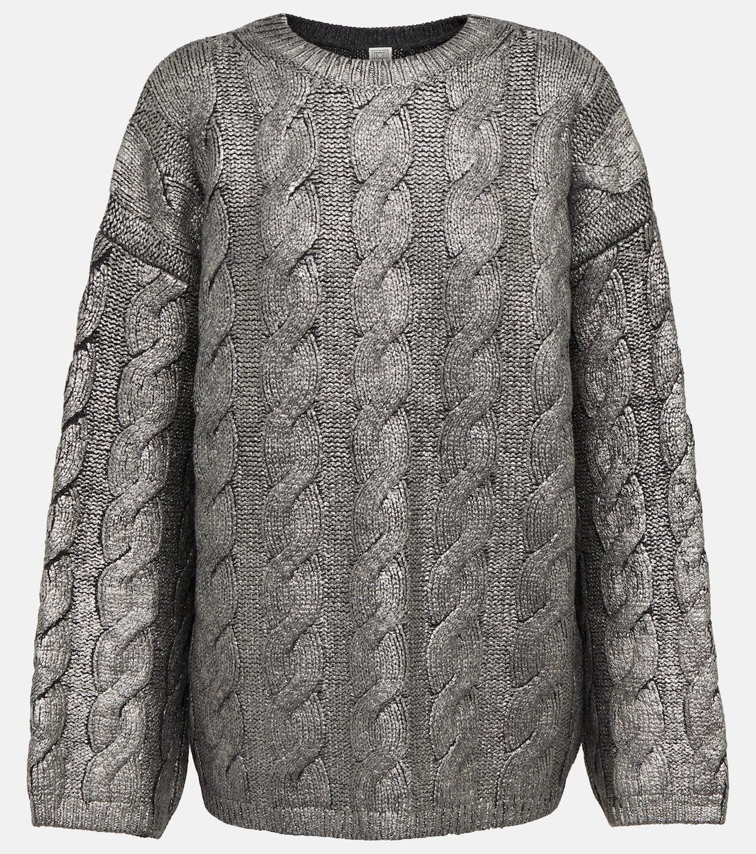 Cable-knit wool sweater | Toteme