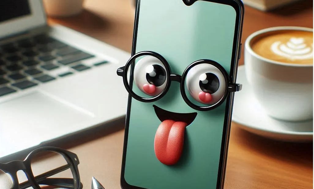 O celular é um aparelho muito complicado.