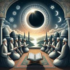 Esoteric Eclipse: Imam's Enemies Obstructing the Sun