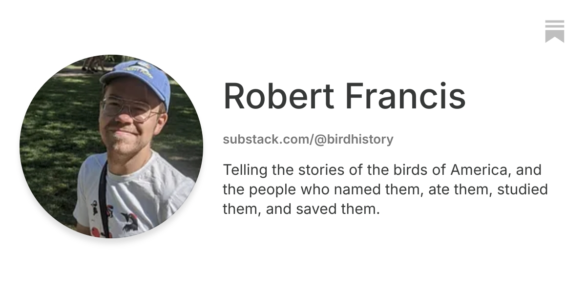 Robert Francis | Substack