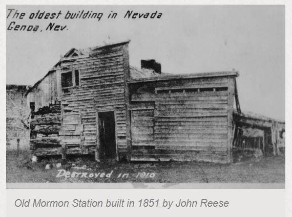 Old Mormon station Old Mormon station